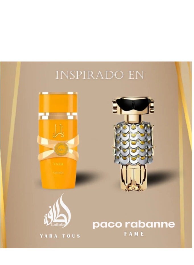 Lattafa Yara Tous for Women by Lattafa Eau de Parfum - 100ml - Image 2