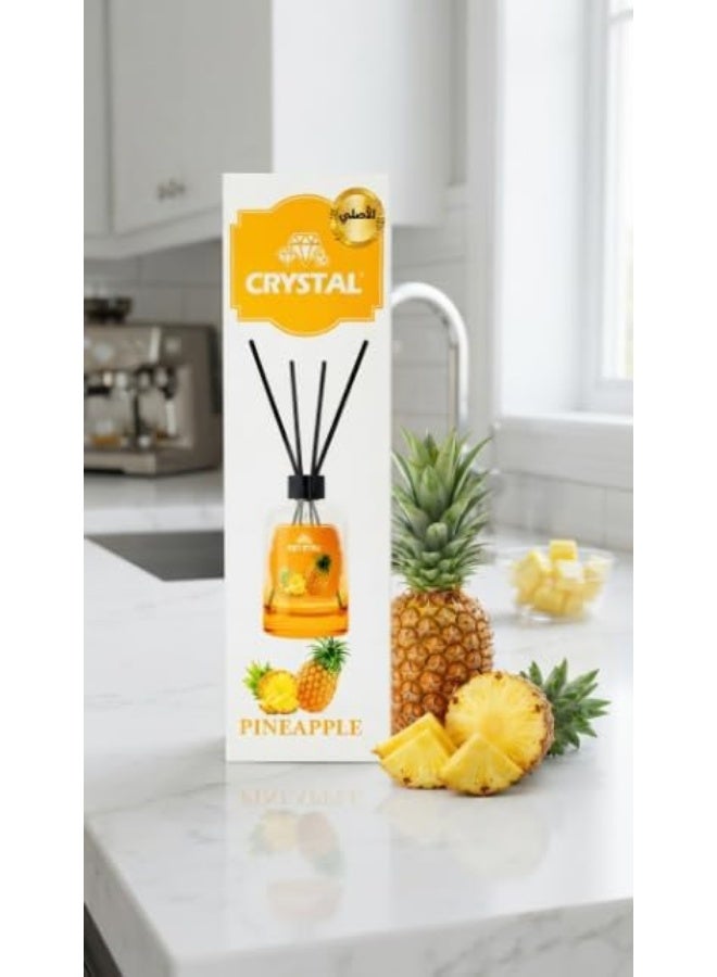 كريستال معطر جو عيدان كريستال برائحة الأناناس – معطر منزلي - Image 2