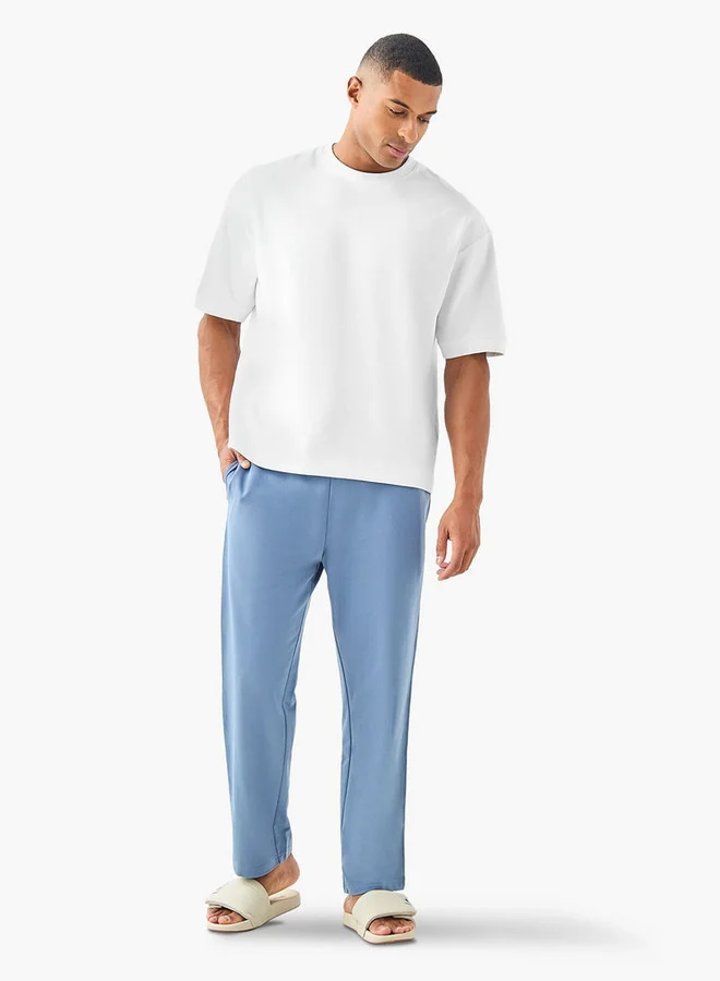 سبلاش فيڤ Striped Pyjama with Drawstring Closure and Pockets