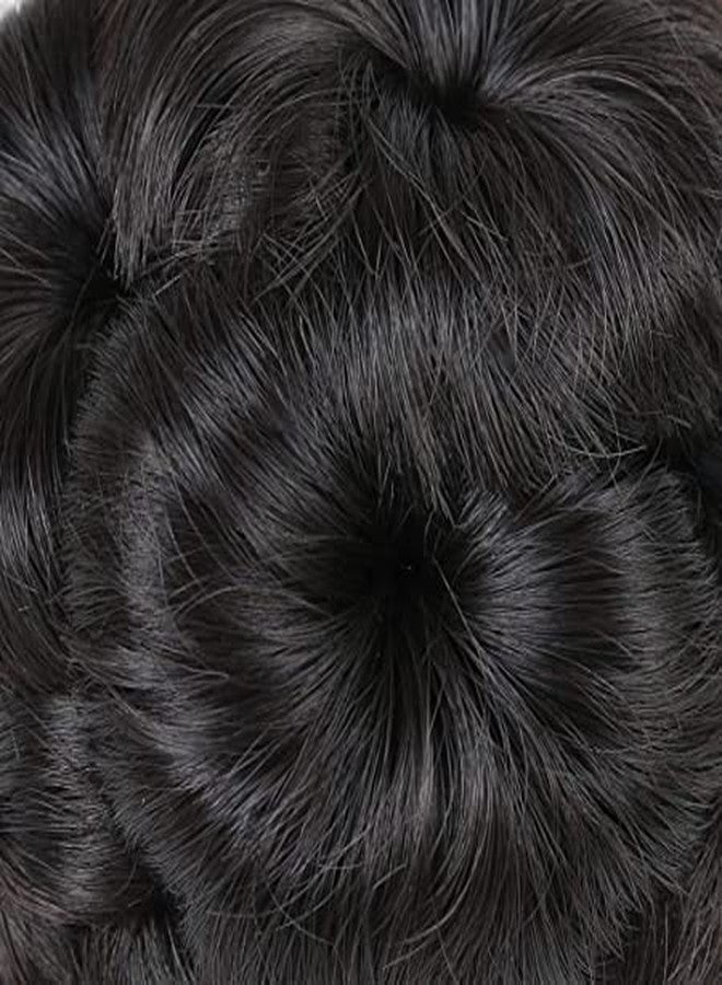 BLUSHIA Hair Buns for Women & Girls Hair Extension |Hair Extensions Ponytail Bun | Extension Hair for Women & Girls Messy Bun [ NATURAL_BLACK_BUN] - Image 3