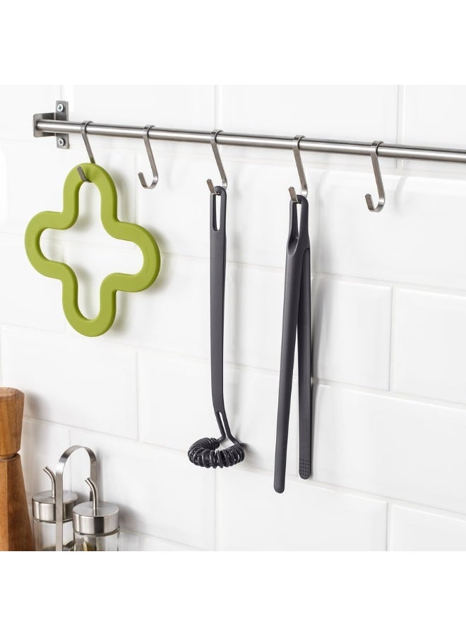 IKEA Hand Whisk. Kitchen whisk, heat-resistant up to 220°C, safe for non-stick pans, ergonomic and lightweight design, easy to clean and dishwasher safe - grey, 27 cm - Image 4