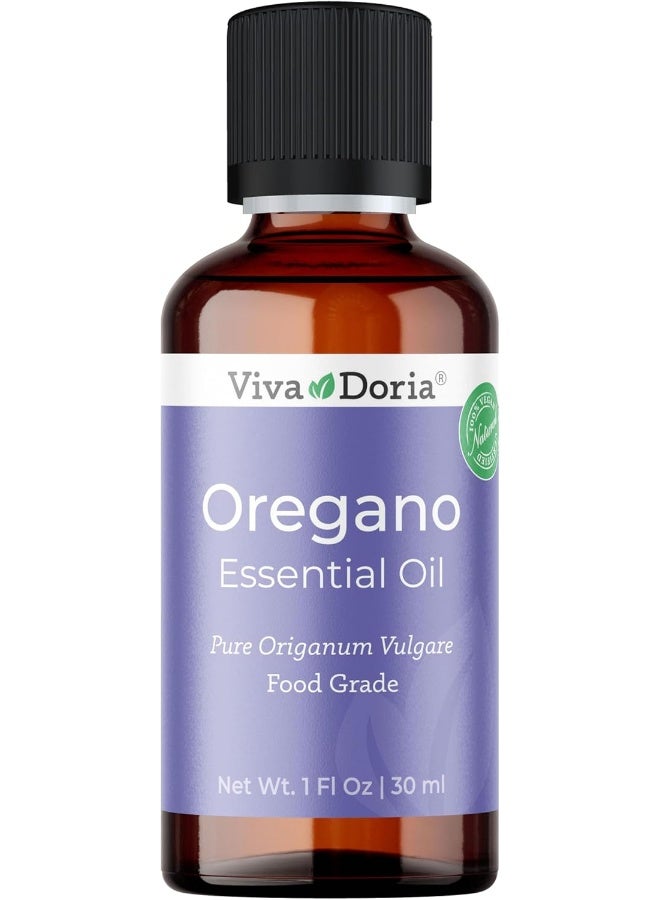 Viva Doria 100% Pure Oregano Essential Oil, Undiluted, Food Grade, 30 mL (1 Fluid Ounce) - Image 1