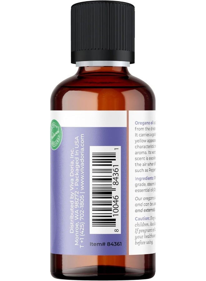 Viva Doria 100% Pure Oregano Essential Oil, Undiluted, Food Grade, 30 mL (1 Fluid Ounce) - Image 4