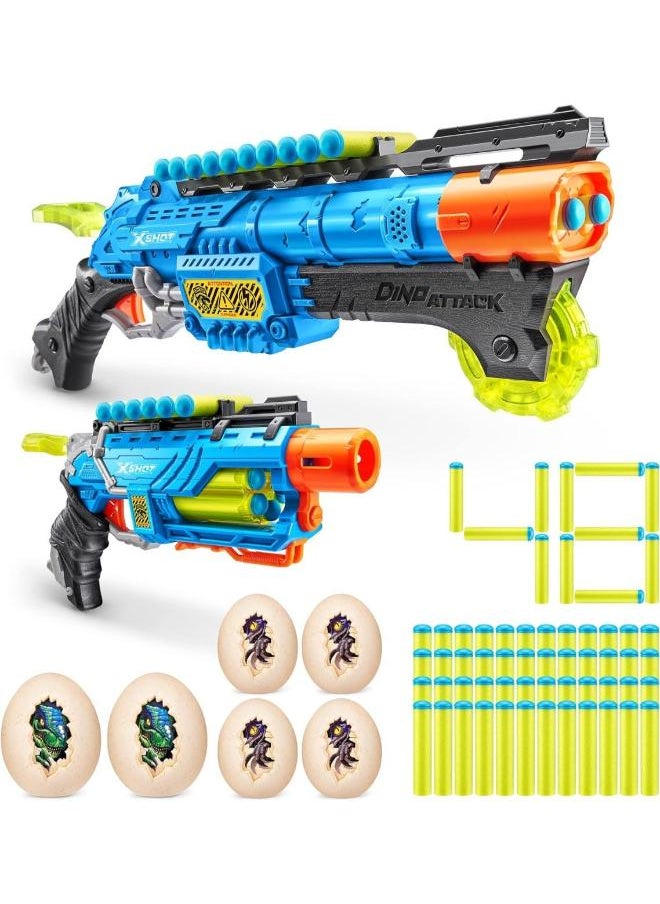 ZURU X-Shot Dino Attack Ultimate Gun - 48 Darts  - Image 1