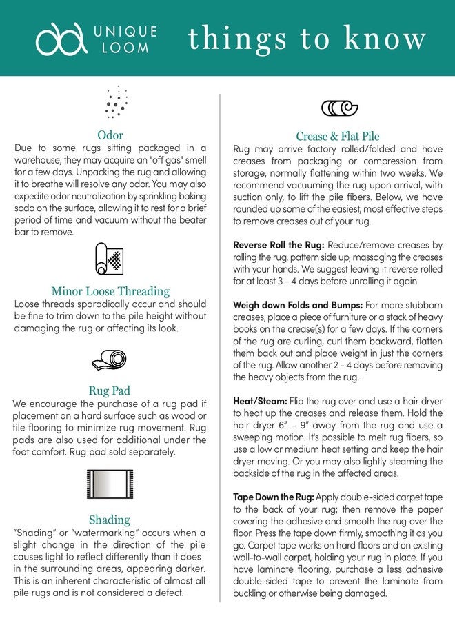 يونيك لوم سجادة منطقة من مجموعة ويتني من يونيك لوم - ميلانو (سجادة ممر 2 × 8 قدم، لون نعناعي/عاجي) - Image 4