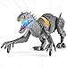 Rcfunkid Dinosaur Toys for Kids 24GHz Remote Control Dinosaur with Walking Swingable Body Realistic Sounds Demo Mode Rechargeable Jurassic Toys for 35 57 812 Birthdays Parties Christmas Day - Image 2