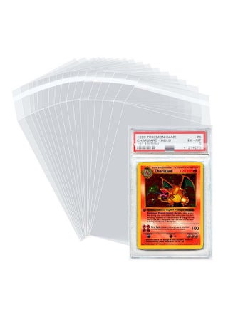 Sleeves For Psa Graded Slabs Ultra Protection For The Graded Card For Pro Collector (100Pack) - pzsku/Z6181014EB4A061387CECZ/45/_/1697273072/e41eac77-690e-4514-9be6-b8a6800f4474