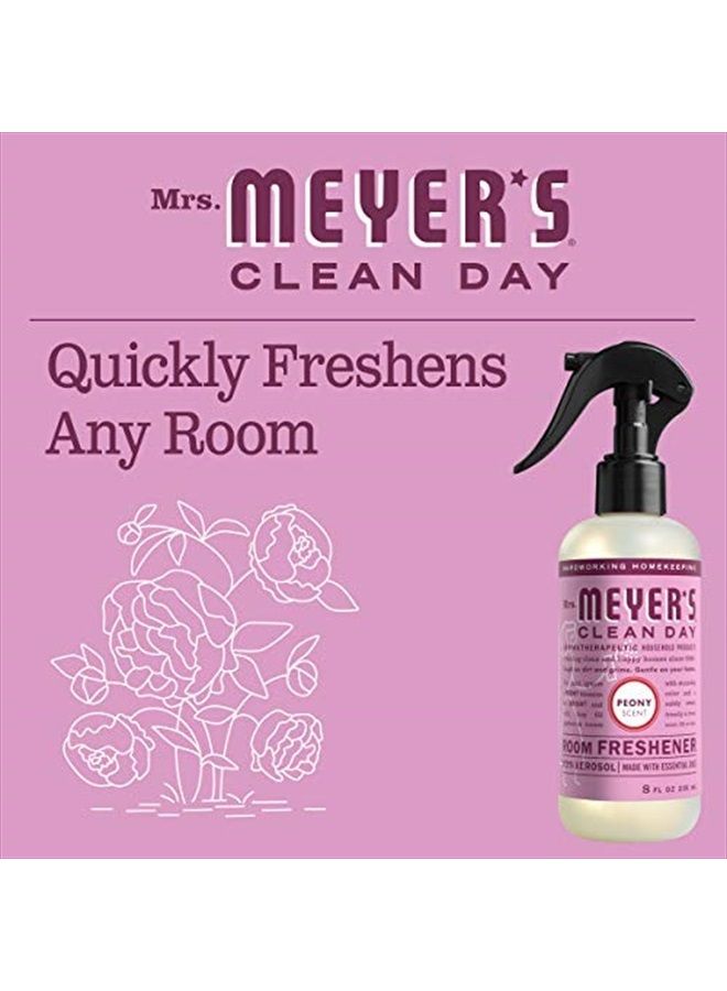Mrs. Meyer's Clean Day Mrs. Meyer's Room and Air Freshener Spray, Non-Aerosol Spray Bottle Infused with Essential Oils, Peony, 8 fl. oz  - Image 4