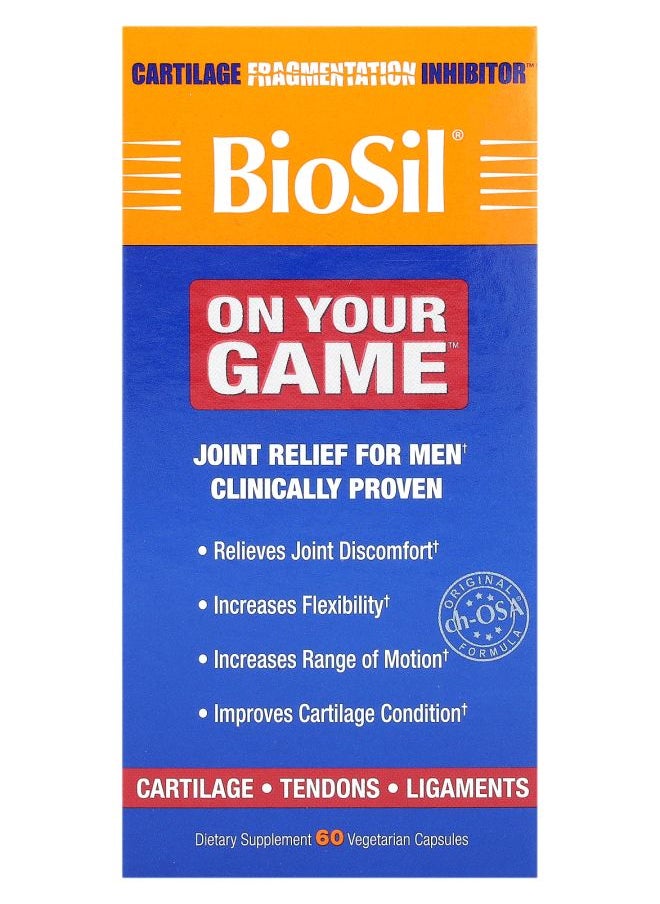 BIOSIL - On Your Game 60 Vegetarian Capsules - Image 1