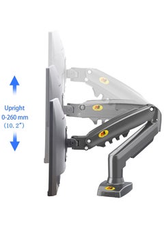 Monitor Arm Desk Mount with Gas Spring and Full Motion Articulating Height Adjustable Fits 17 21 22 23 24 27 30 Inch VESA Computer Screen - pzsku/Z618124F9CD896285F040Z/45/_/1703665394/18ca2aa2-802d-4b9d-b99d-99fb1d34534f