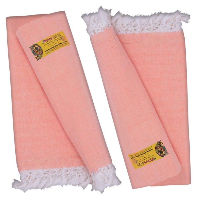 EthnicAlive Bhagalpuri Handloom Dull|Travel|Summer|Rainy|Mild Winter|Chadar for All Season Use Combo Pack of 2 - Image 2