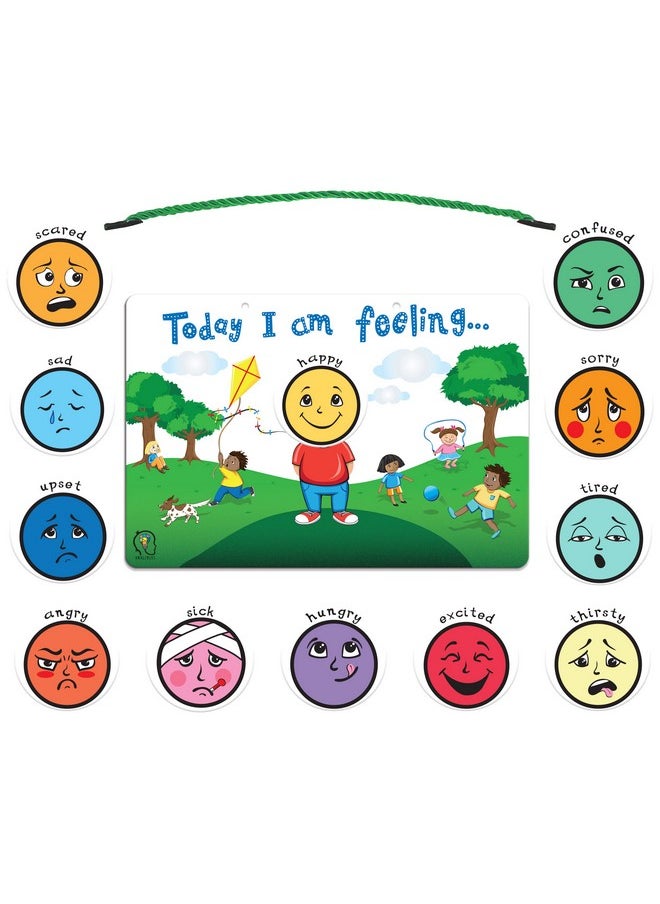 Amonev Today I am Feeling Chart Feelings and Emotion Magnetic Chart Communication aid for Speech Delay Non Verbal Children with Autism, Special Needs ADHD  - Image 4