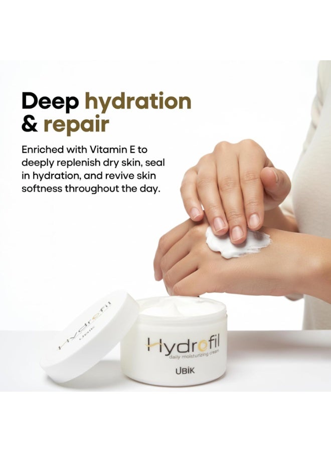 Ethiglo Hydrofil Emollient Moisturizing Cream for Hydrating Feel 100gm - Pack of 2 - Image 2
