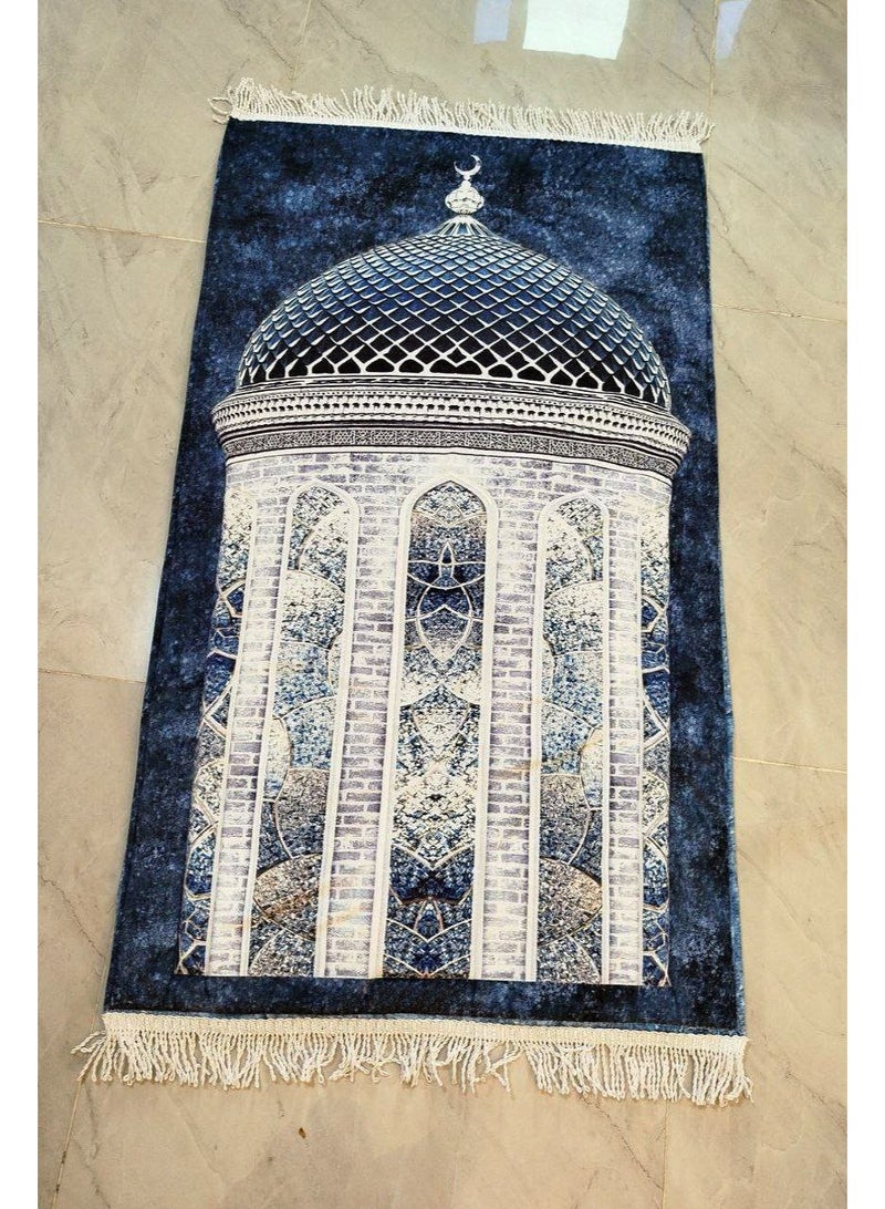 Medical-grade velvet prayer mat, lined, 120*70 - Image 2