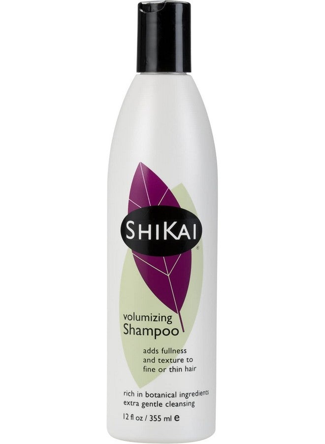 ShiKai Volumizing Shampoo (12 oz) | Rich in Botanical Ingredients | Adds Volume, Moisture & Texture to Fine or Thin Hair | Extra Gentle Cleansing
