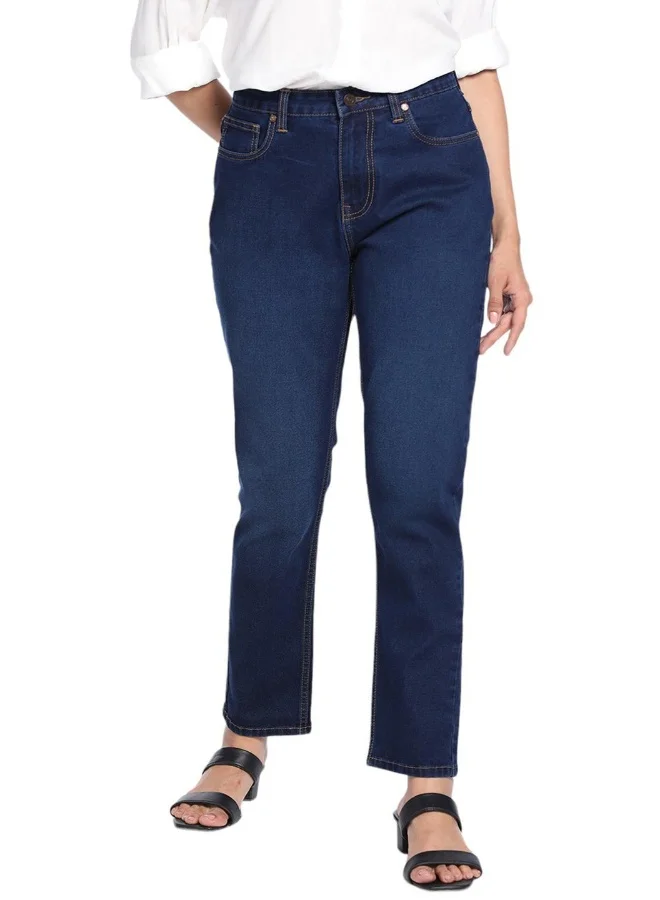 Dennis Lingo High Rise Slim Fit Indigo Jeans – Trendy and Comfortable