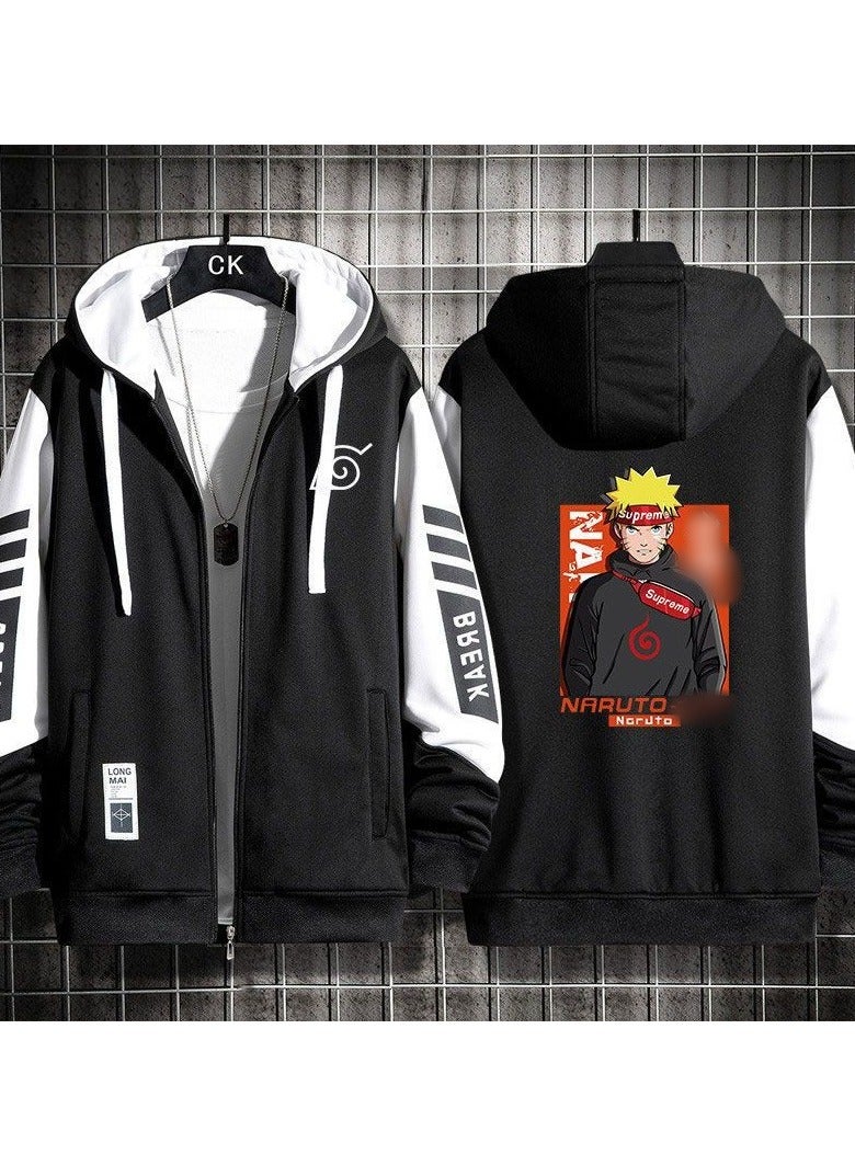 KUYING New NARUTO Zipper Casual Cardigan Jacket  - Image 1