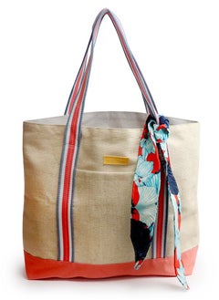 Perky Women's Canvas Shopper Bag - Multicolor  - Image 1