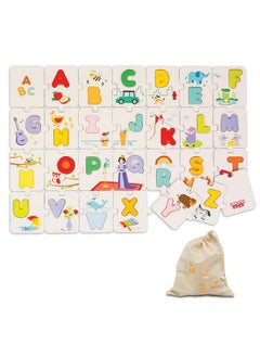 Jumbo Abc Floor Puzzle For Kids ; 17”X24” (54 Pcs)