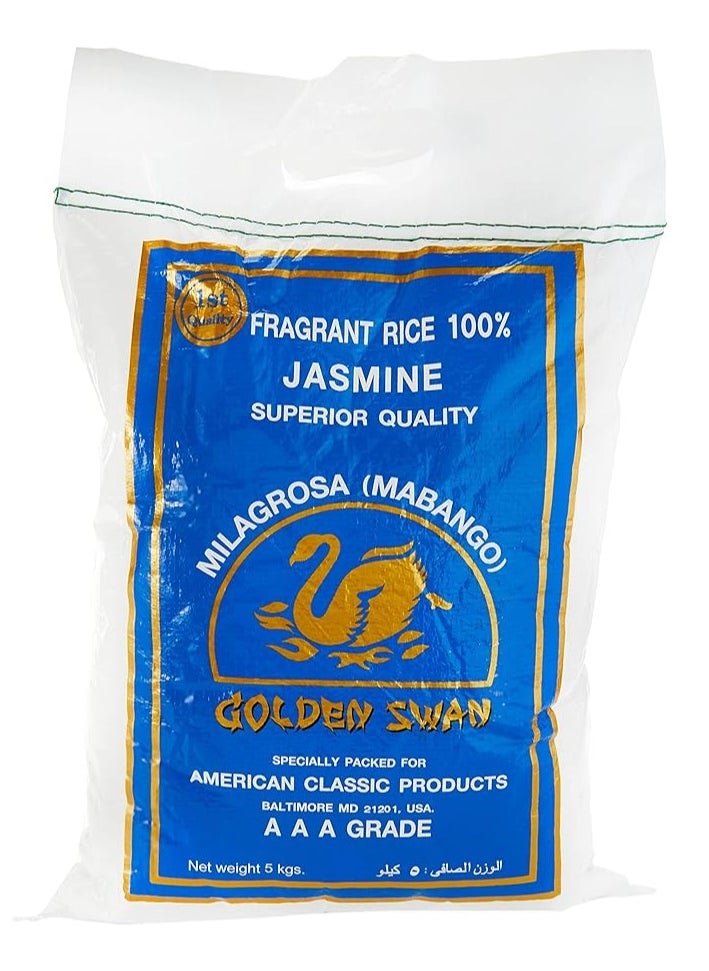 Golden Swan Jasmine Rice, 5KG 