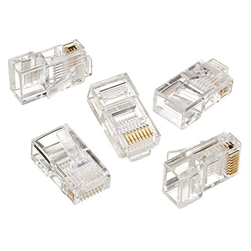 Inditrust Rj45 Rj11 Crimping Tool, KD-1 Professional Punch Down Tool, Network Lan Cable Tester, Ethernet Color Coding & 25 Pcs RJ45 Connectors Combo Set - Image 4