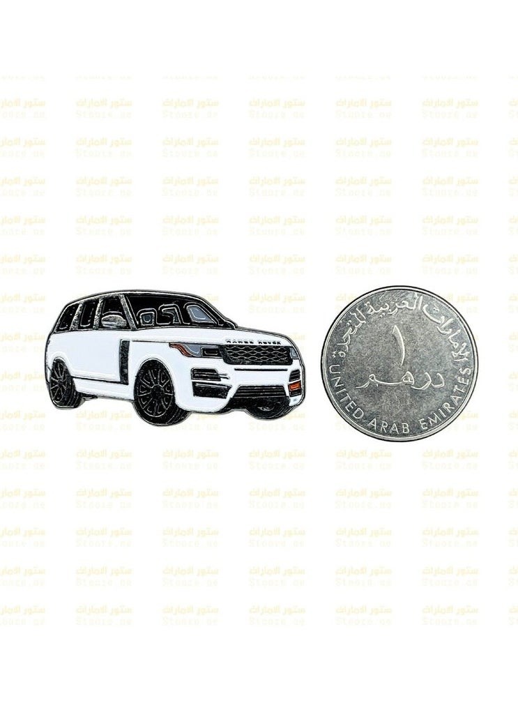 Fighter Gifts - Car Badge Logo 2D Sticker Badge 2 Pcs Metal 3cm - Image 1