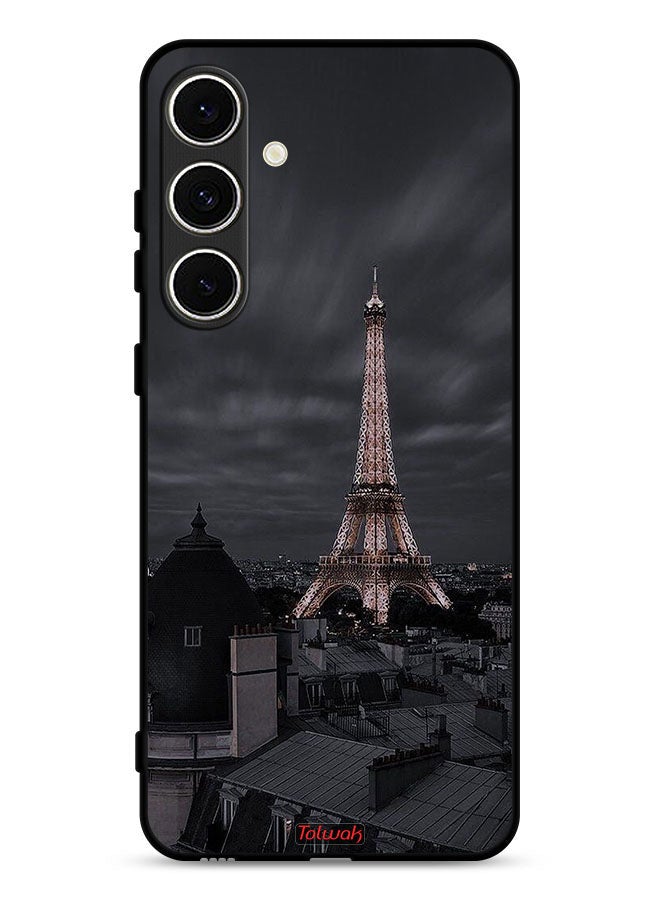 Tolwak Samsung Galaxy S24 FE 5G Protective Case Cover Eiffel Tower In Night - Image 1