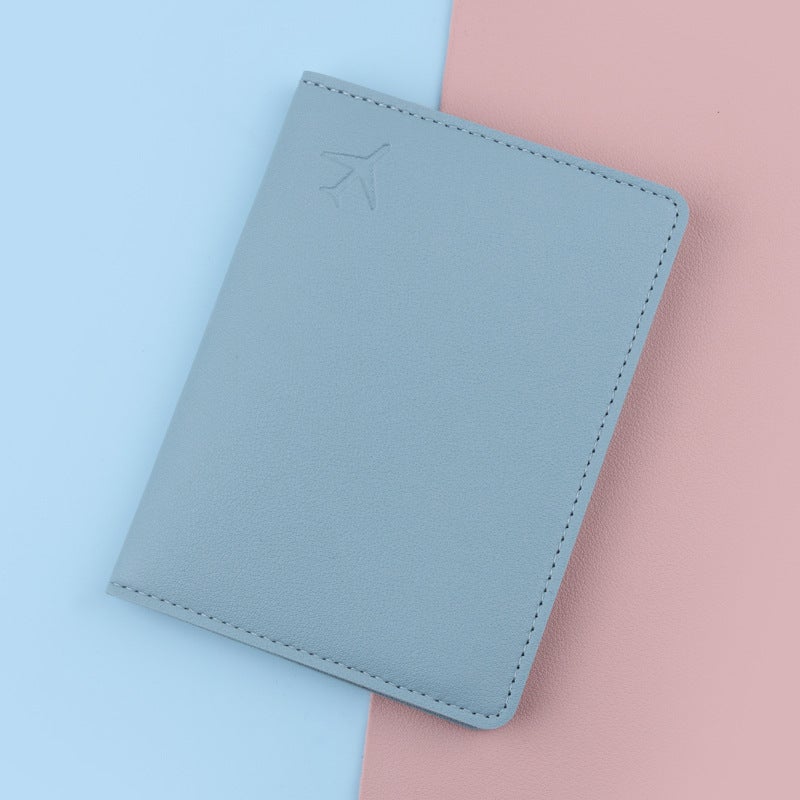 Passport Holder RFID Blocking Travel Wallet249 aircraft passport book blue 249 aircraft passport book blue 