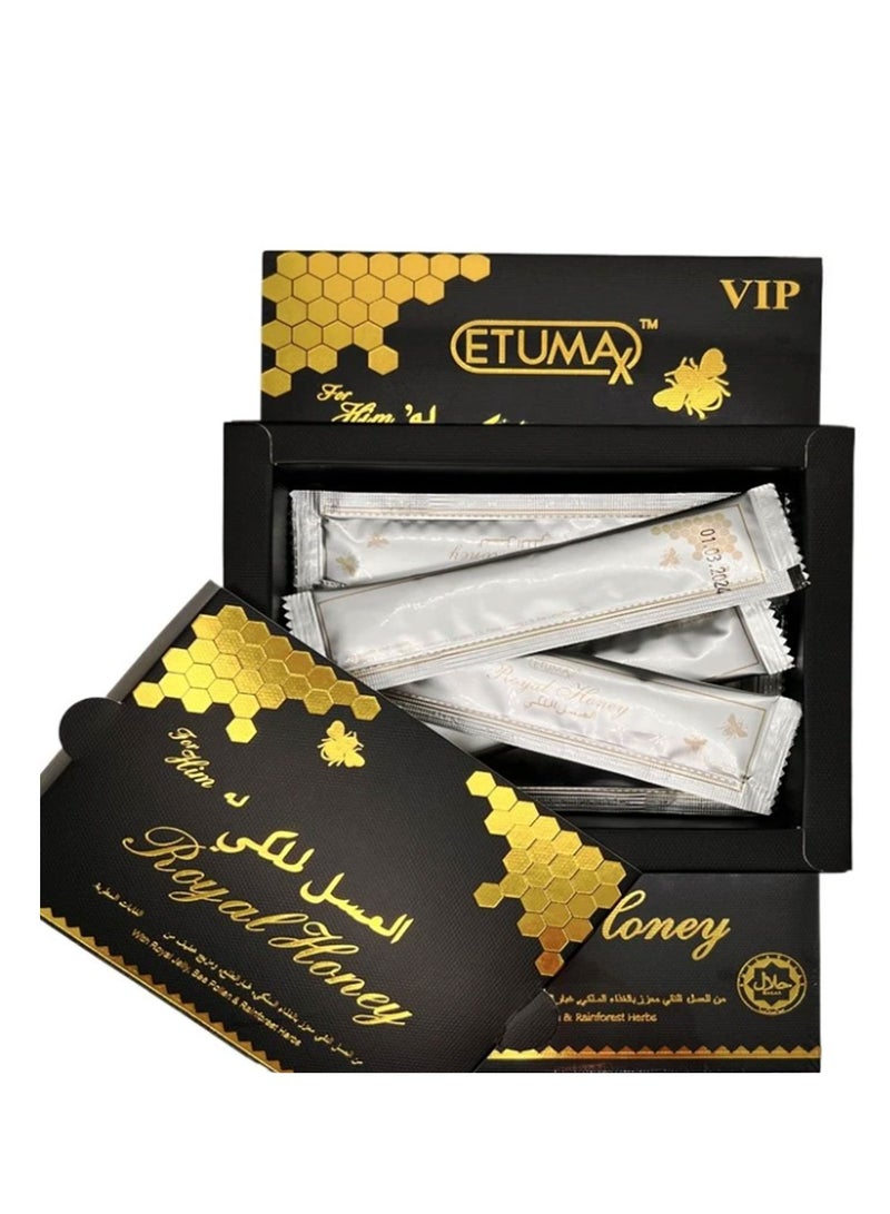 VIP Royal Honey Etumax Original from Malaysia 12*20g  - Image 1