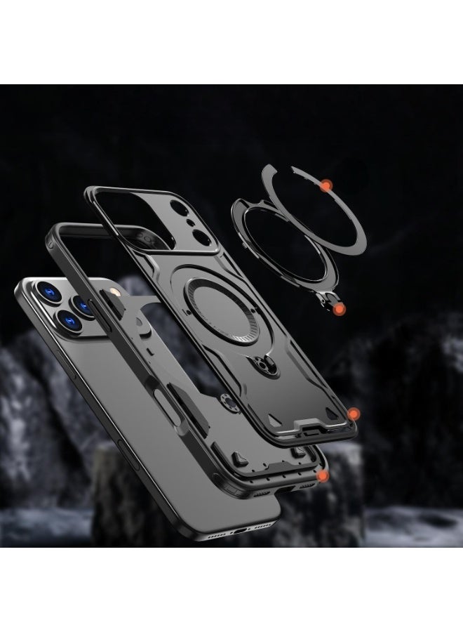 جراب Magsafe لهاتف iPhone 17 Pro Max جراب iPhone 17 Pro Max مقاوم للسقوط والخدش لهاتف iPhone 17 Pro Max مقاس 6.9 بوصة - Image 4