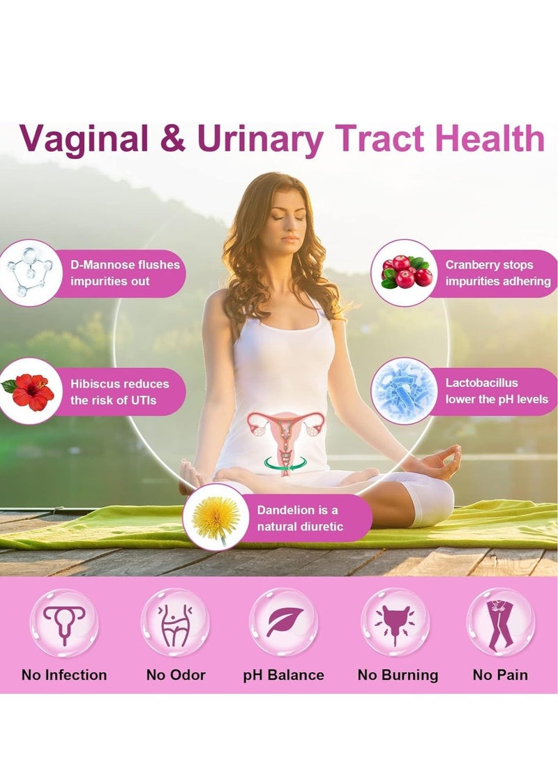 Probiotic Live Women's Probiotic, 90 Capsule 100 Billion CFU 6 Strains, with Organic Prebiotics Cranberry, Digestive Immune, Shelf Stable, Delayed Release, No Soy Gluten Dairy - Image 4