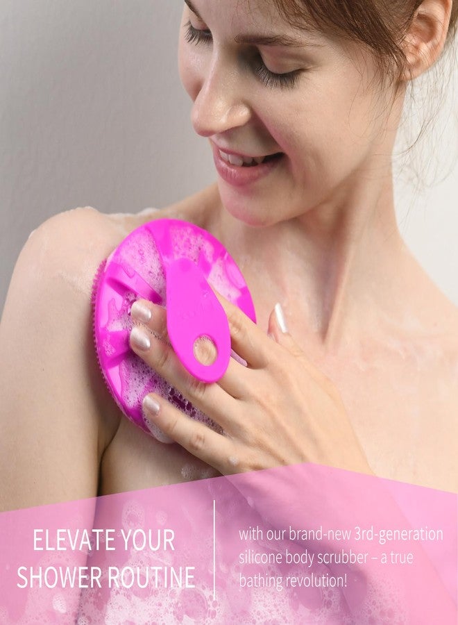 BEAUTAIL Silicone Body Scrubber, BEAUTAIL Gentle Exfoliating Brush for All Skin Type - Image 3