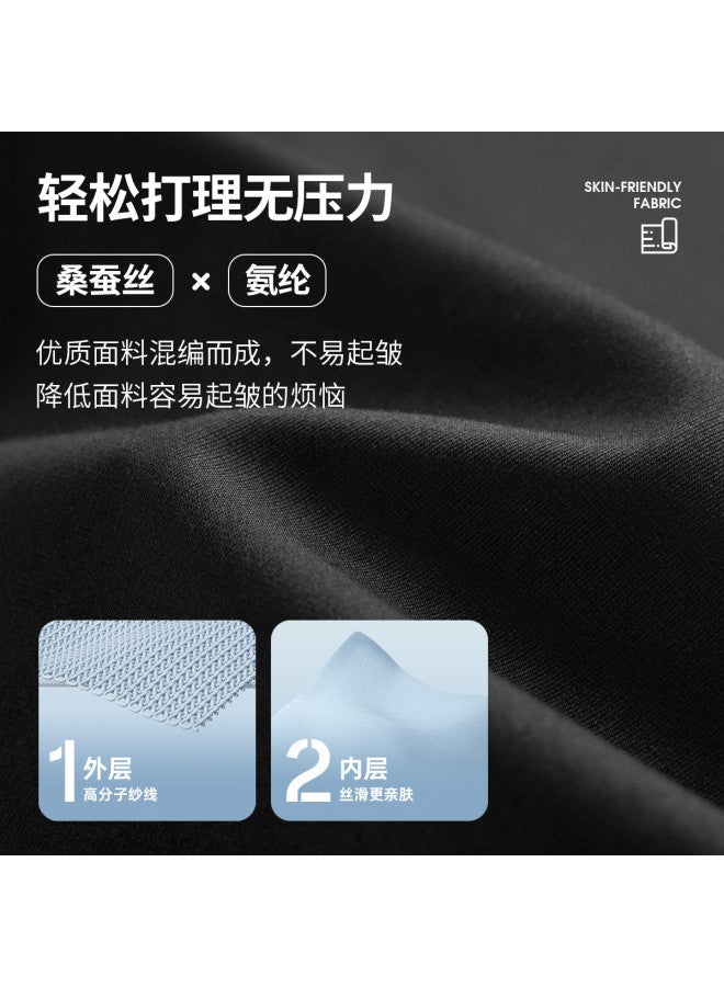 Fomoce seasonal New Lightweight Breathable Easy-care Business Casual Pants For Men, Versatile Office Trousers - Image 4