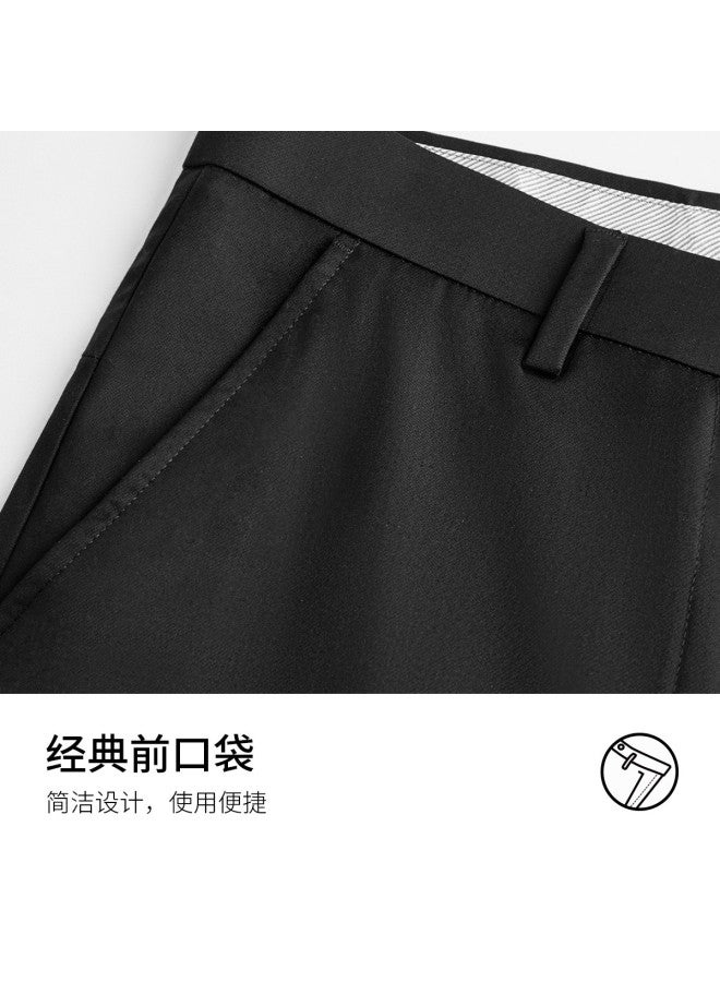 Fomoce seasonal New Lightweight Breathable Easy-care Business Casual Pants For Men, Versatile Office Trousers - Image 5