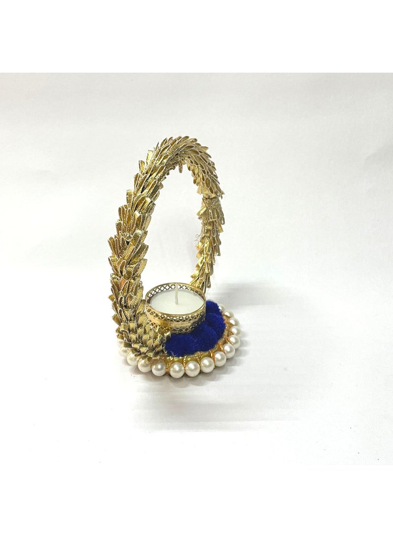 Maahal - Maahal Table Top Candle Holder for Home Decor|Tealight Candle Stand|Table Decor Candle Tealight Holder - Image 1