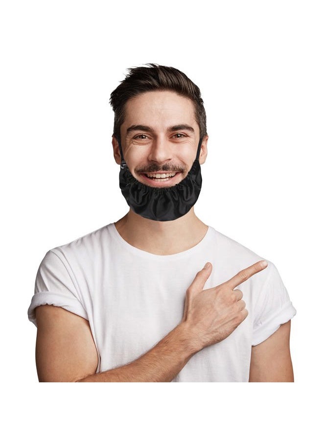 MIKIMIQI - Beard Bandana - 3 Pack Men's Facial Hair Apron Guard - Soft, Comfortable and Silky Satin Ear Beard Cap Bib - Image 1