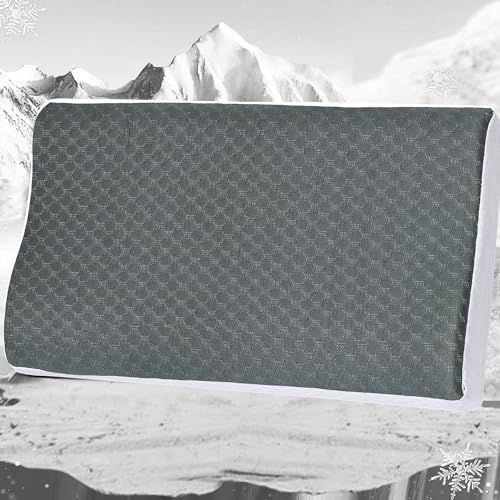 RD TREND® Orthopedic Memory Foam Pillow Set of 1 – Cool Gel Cervical Support for Neck & Shoulder Pain | Medium Firm Pillow for Back, Side & Stomach Sleepers – 14x22 Inches Size - Image 1