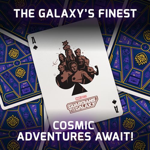 theory11 Guardians of The Galaxy Premium Playing Cards, Poker Size Standard Index, Luxury Playing Cards - Image 4