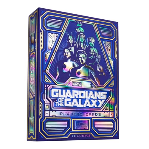 theory11 Guardians of The Galaxy Premium Playing Cards, Poker Size Standard Index, Luxury Playing Cards - Image 1