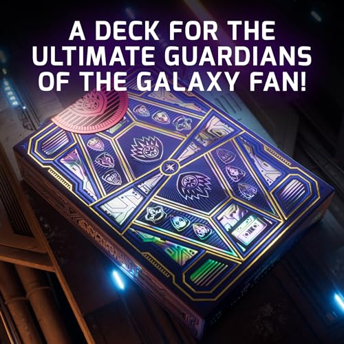 theory11 Guardians of The Galaxy Premium Playing Cards, Poker Size Standard Index, Luxury Playing Cards - Image 5