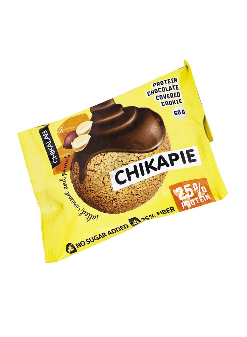 Chikalab Chikapie Protein Cookie Salted Caramel and Peanut Flavor, 60g