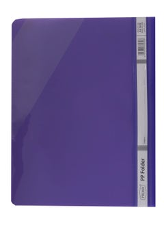 PRIMA 12-Piece Clear File Folder A4 Purple  - Image 2