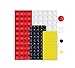 BLEWAY Bump Dots for Visually Impaired 165 Pcs Combo PackRedYellowBlackWhite Low Vision Aids Braille Stickers Raised Tactile Dots for Elderly Blind - Image 1