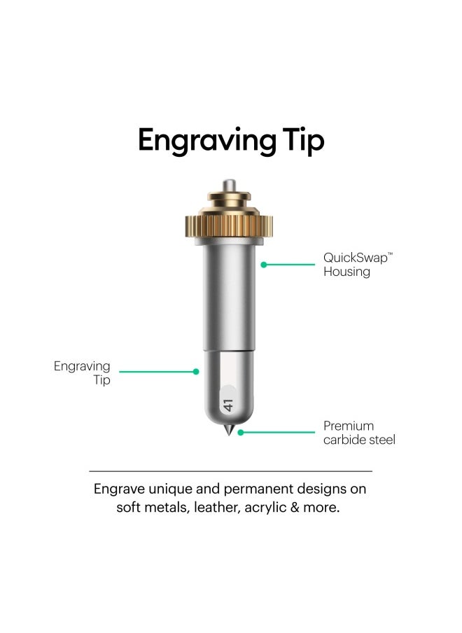 Cricut 2006978 Engraving Tip With Housing Silver  - Image 4