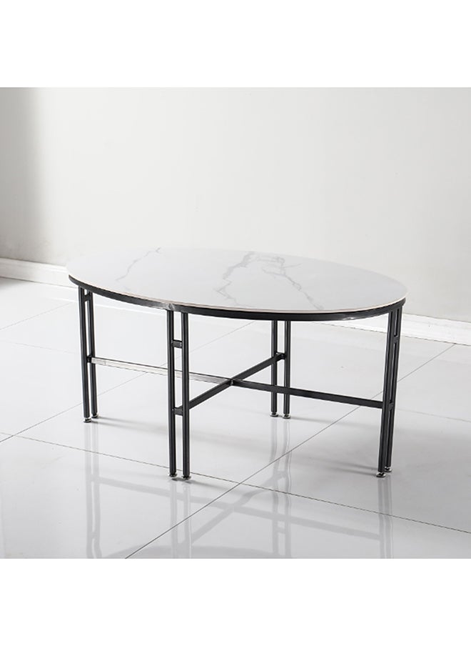 Home Box - Compact Sintered Stone Coffee Table with 4 Stools 65 x 50 x 106 cm - Image 1
