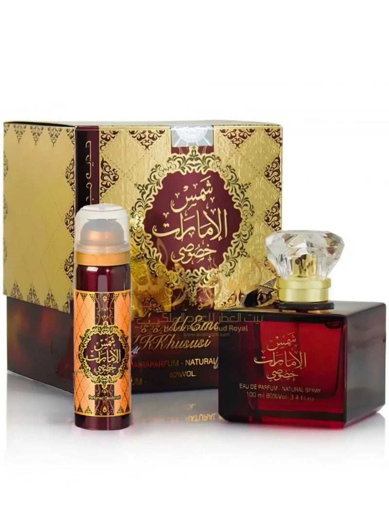 ارض الزعفران عطر شمس الامارات خصوصي اي دي بارفيوم - 100مل - Image 1
