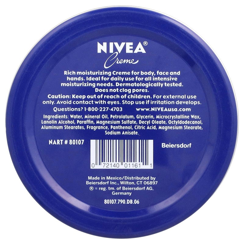 NIVEA Creme 13.5 Ounce Tin (400ml) (3 Pack) - Image 2