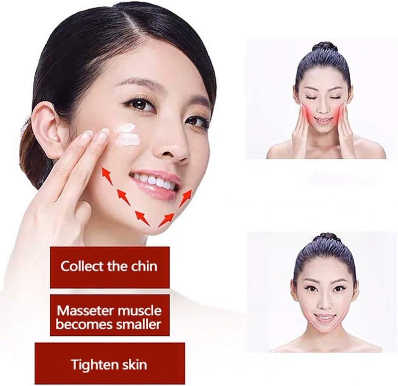woobles Firming Lifting Face Cream Moisturizing Skin Anti-aging Anti Ageing Fat Burning Shaping V Firming Slimming Tighten Tightening Facial Small V Face, Moisturizing Moisturizer Nourishing Women - Image 3