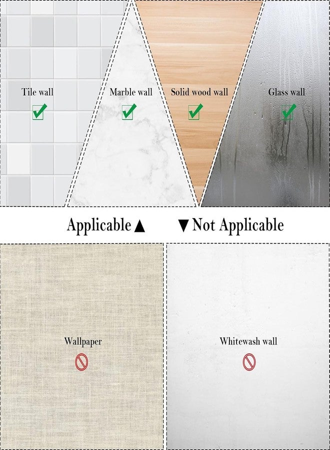 KRYLAR 2Pcs Self-Adhesive Bathroom Corner Shelf with Hooks - No Drilling, Modern Wall-Mounted Shower Storage Rack for Shampoo, Towels & Bathroom Essentials, Rustproof, Space-Saving Organizer for Home - Image 4