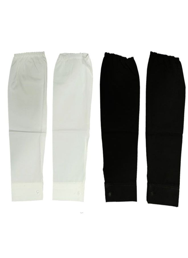 Fatah Bundle Of 2 Shirt Wrist - Black and Off-White Color for Women  - Image 1